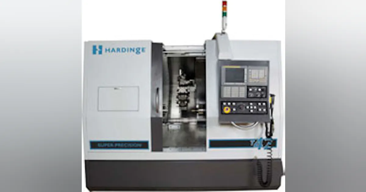 Harding Machine Hardinge Introduces Two Turning Centers | American Machinist