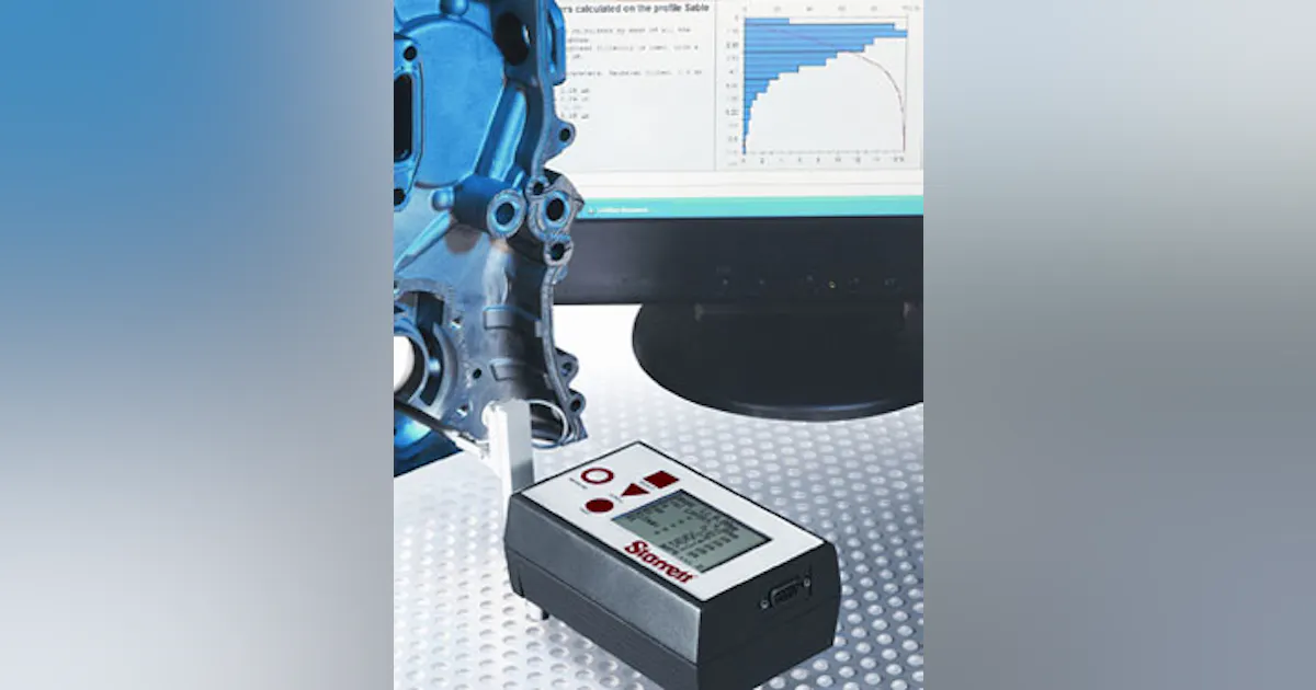 Versatility and Power for Surface Roughness Testing | American Machinist