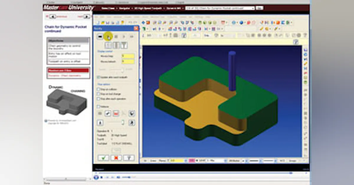 Mastercam Learning Tools Address Trainees Needs, Skills | American ...