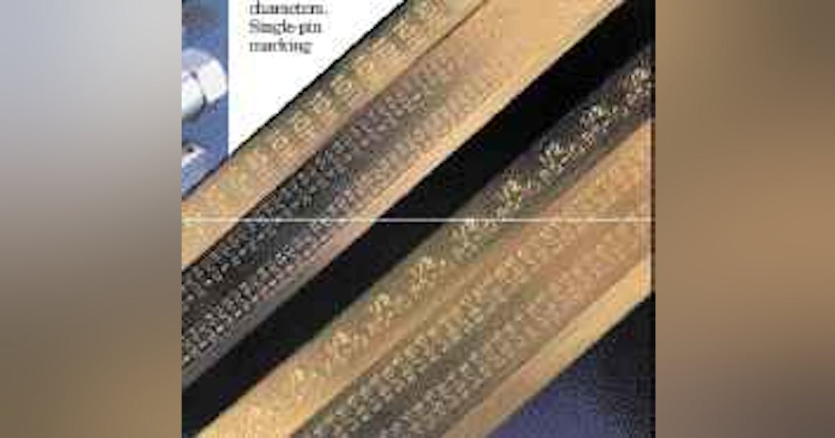 Marking on the line | American Machinist