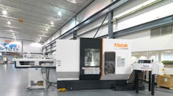 Mazak will demonstrate is high-throughput, multi-tasking Hyper Quadrex 250 MSY turning center with a bar feeder, and with MTConnect. MTConnect is an open communications protocol that provides manufacturing &ldquo;interconnectability.&rdquo;