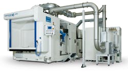 The turnkey JenoptikVotan BIM metalcutting system handles up to 4 kW of laser power and cuts with speed flexibility and accessibility for tight spaces The turnkey JenoptikVotan BIM metalcutting system handles up to 4 kW of laser power and cuts with speed flexibility and accessibility for tight spaces