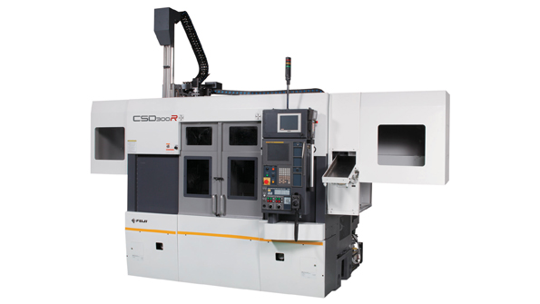 Fujis CSD300 parallel spindle lathe