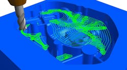 Delcam developed the Vortex toolpath strategy to gain the maximum benefit from solid-carbide tooling. Delcam developed the Vortex toolpath strategy to gain the maximum benefit from solid-carbide tooling.