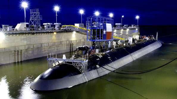 The USS Texas one of nine Virginiaclass nuclearpowered attack submarines now in service for the US Navy