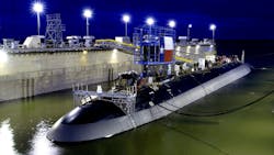 The USS Texas one of nine Virginiaclass nuclearpowered attack submarines now in service for the US Navy The USS Texas one of nine Virginiaclass nuclearpowered attack submarines now in service for the US Navy