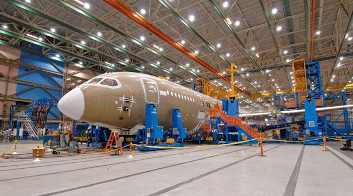Boeing South Carolina in North Charleston is one of two assembly plants for the 787, the first commercial jet built primarily from composite materials.