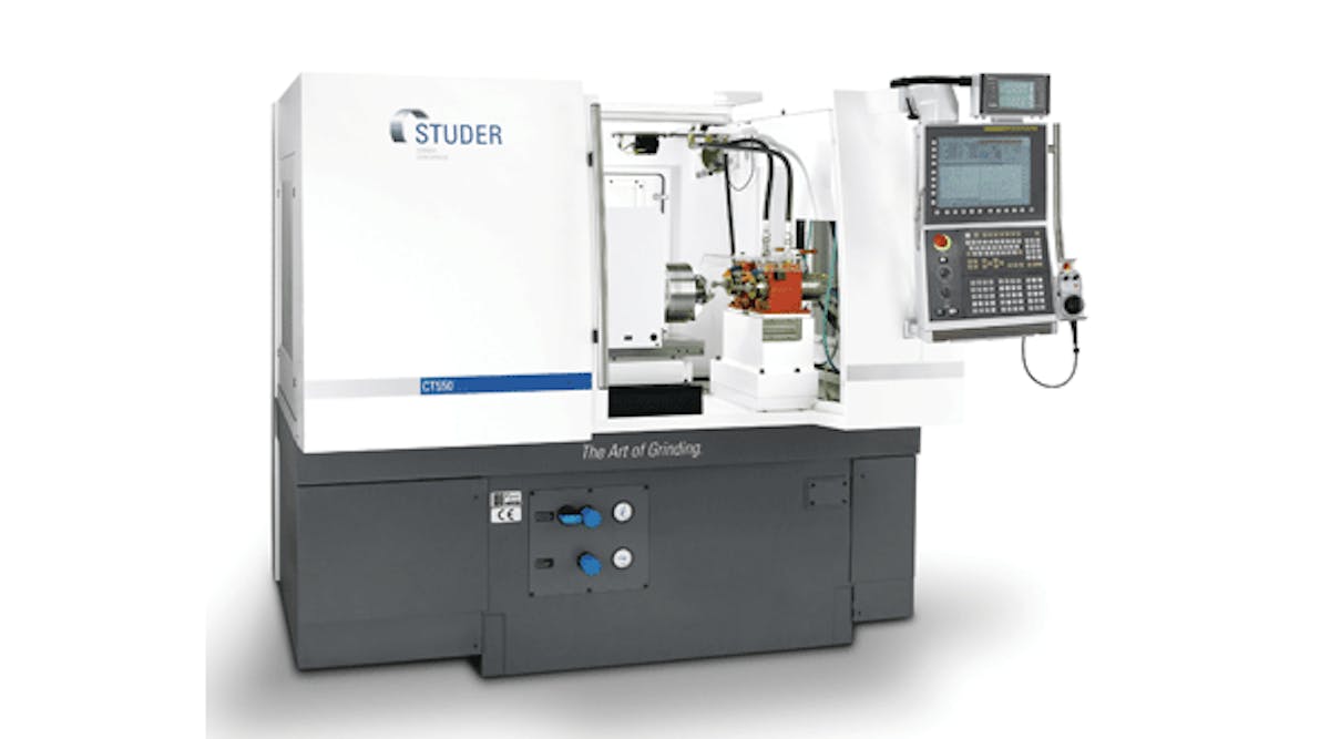 The CT550 is a compact machine for medium-sized workpieces with up to three in-line grinding spindles.