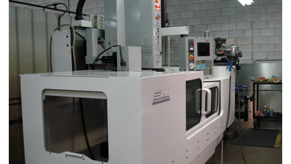 Among its numerous capabilities Arnold Machine custom designs and fabricates enclosures for Haas CNC machines
