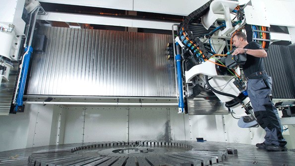 Optical and magnetic encoders deliver position feedback on KMT Lidkoumlpingrsquos VTG4000 machine to achieve accuracy of 1 microm form deviation on 4000mm diameter workpieces