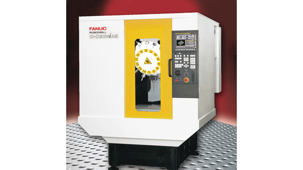 The Fanuc 31iB control for highspeed processing and streamlined electronics reduce the number of components and present an ldquoergonomicrdquo display for users of the Fanuc D21 RoboDrill vertical machine centers