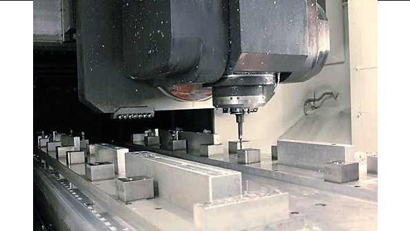 Machining aircraft parts in aluminum at Valent Aerostructures in Washington Mo