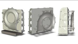 CAD models depict different views the slurry pump housing on the dedicated fixture designed engineered and built for Weir Minerals North America by Advanced Machine amp Engineering Co CAD models depict different views the slurry pump housing on the dedicated fixture designed engineered and built for Weir Minerals North America by Advanced Machine amp Engineering Co