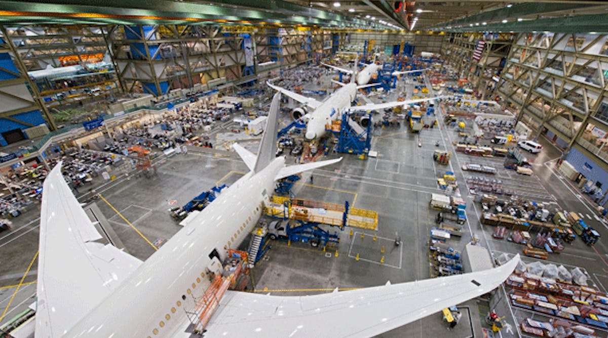 A horizontal stabilizer is an elevating surface on the tail of fixed-wing aircraft, and is a critical design detail providing equilibrium, stability, and control of flight. The composite materials are critical to numerous components of Boeing&rsquo;s 787, which was designed to carry high-volumes of passenger traffic over medium-range distances &ndash; and achieve energy savings.