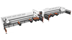 The 3D Fabri Gear Mk II design includes an ldquoecofriendlyrdquo resonator that cuts gas consumption by 50 and electricity consumption by 10 All Mazak Optonics machines are produced at an ISO 14001certified operation