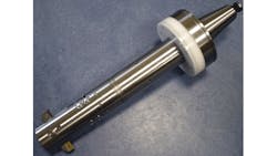 In order to reduce development costs GFE developed a prototype tooling that features standard electronic modules Hall sensors monitor the end positions of the hydraulic cutting drive which are communicated to a base station In order to reduce development costs GFE developed a prototype tooling that features standard electronic modules Hall sensors monitor the end positions of the hydraulic cutting drive which are communicated to a base station