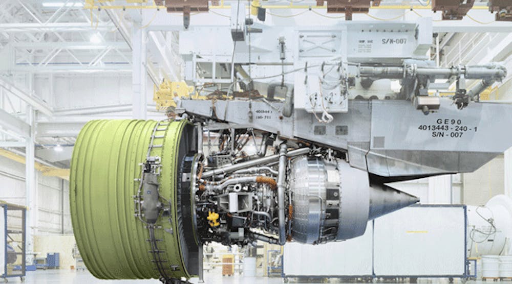 GE Aviation&rsquo;s GE90 high-bypass turbofan aircraft engines are built exclusively for the Boeing 777, and the engine builder has been selected to work with Boeing Commercial Airplanes to develop an improved engine for the revised version of the jet, scheduled to appear later this decade.