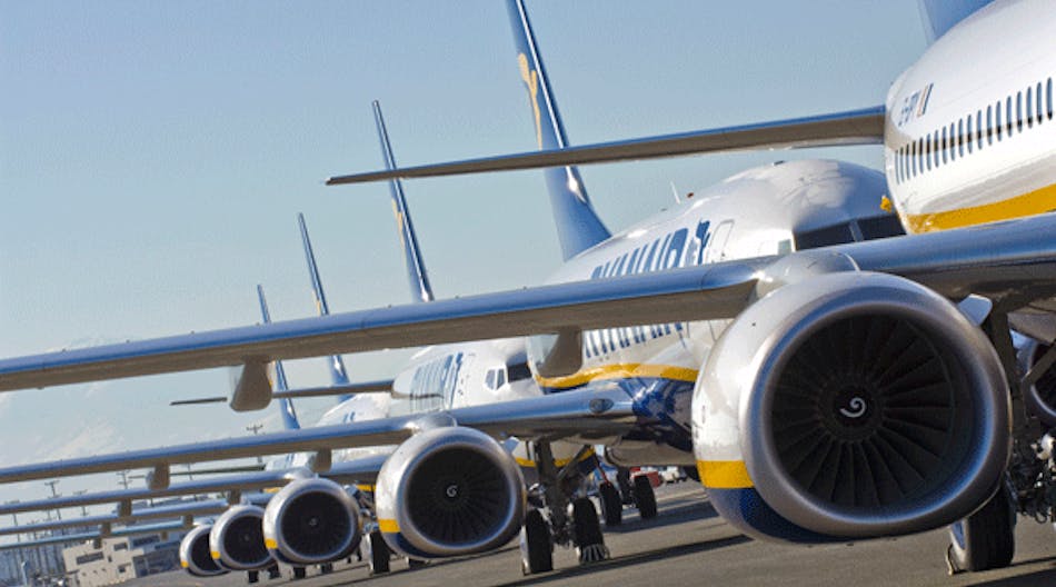 Ryanair plans to increase its fleet of 737s to serve new routes, responding to demand for discount air travel following various closings and downsizings in the European market.