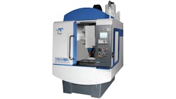 The T51-USA adopts the 0i-MD controller with spindle speeds up to 20,000 rpm. These are combined with a spindle cooling system that uses recycled coolant to avoid thermal distortion during long-term machining.