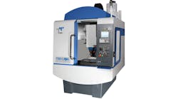 The T51-USA adopts the 0i-MD controller with spindle speeds up to 20,000 rpm. These are combined with a spindle cooling system that uses recycled coolant to avoid thermal distortion during long-term machining.