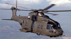 The AgustaWestland AW101 is a medium-lift helicopter with military and civilian applications, operated by the U.K.&rsquo;s Royal Air Force, among other defense forces. It is among several helicopter models that are powered by the RTM322 engine, developed and produced by a joint venture of Rolls-Royce Plc and Turbomeca.