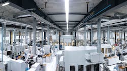 Wittenstein manufactures drive systems and components electromechanical products and servo systems Early last year it started up this ldquolownoise lowemissions manufacturing plantrdquo for gear products in Fellbach Germany Itrsquos cited as an example of designing a lowimpact conservationoriented operation as defined by the Industry 40 concept Wittenstein manufactures drive systems and components electromechanical products and servo systems Early last year it started up this ldquolownoise lowemissions manufacturing plantrdquo for gear products in Fellbach Germany Itrsquos cited as an example of designing a lowimpact conservationoriented operation as defined by the Industry 40 concept