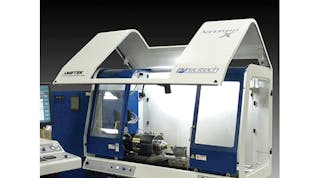 The Nanoform X &ldquo;ultra precision&rdquo; machining system has a fully opening upper enclosure that gives the operator access to the inner surfaces of the machine. The sloped sides on the upper enclosure and the stainless steel tray over the machine&rsquo;s granite base improve swarf containment and reduce clean-up time.