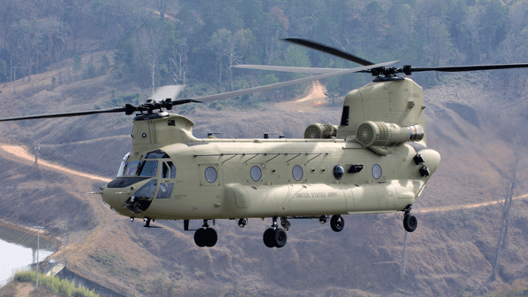 The CH47 Chinook is a twinengine tandem rotor heavylift helicopter used for troop movement artillery placement and battlefield supply It has the highest weight lifting capacity of all helicopters used by the US Army and 18 other military forces