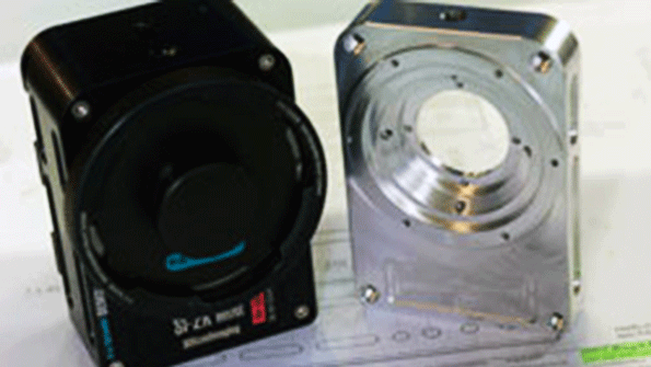 A digital camera housing machined in aluminum by of PS Technik Praumlzisionsteile GmbH