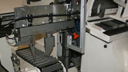 A reengineered machine targeted at centerless grinding applications in the aerospace industry produced with the aid of NUM CNC hardware and software A reengineered machine targeted at centerless grinding applications in the aerospace industry produced with the aid of NUM CNC hardware and software