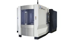 Makino&rsquo;s new horizontal machine achieves up to 310 cubic inches of metal removal per minute.