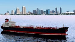 An artistrsquos rendering of General Dynamics NASSCOrsquos new ECOclass tankers It will build four such vessels for American Petroleum Tankers with options for four more starting next year An artistrsquos rendering of General Dynamics NASSCOrsquos new ECOclass tankers It will build four such vessels for American Petroleum Tankers with options for four more starting next year