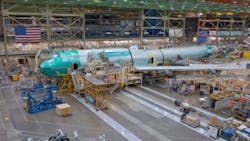 Boeing builds the 7478 at its Everett Wash assembly plant It is the largest commercial jet built in the US Boeing builds the 7478 at its Everett Wash assembly plant It is the largest commercial jet built in the US