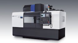 Hwacheon&rsquo;s Vesta heavy-duty machining series has wide four-box guide ways in the Y-axis and wide box ways in the X and Z-axes, to achieve machine rigidity. A two-speed gear-driven spindle with integrated drive provides stable, high-speed cutting and high torque values.