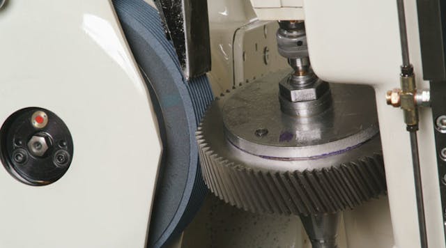 A Reishauer RZ300E precision gear grinder at Niagara Gear Corp., in Buffalo. The addition of Niagara Gear brings capabilities like custom precision gearmaking to the Gear Motions organization.