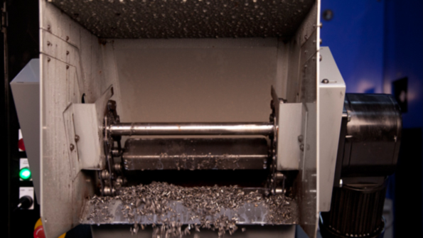 Hennig Inc Chip Disc Filtration conveyors are integrated to the shoprsquos Accurate Gaugersquos HMCs Rather than a standard drum screen filtration system a rare earth drum and scraper assembly incorporated into the conveyor minimizing the volume of cast iron fines that reach the coolant tank