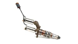 Westportrsquos HighPressure Direct Injection Westporttrade HPDI injectors are designed with a small diesel pilot spray and a larger gas spray The diesel averages only about 5 of the total energy input and is used to start the main combustion of highpressure directly injected natural gas Westport HPDI injectors are commonrail diesel actuated and electronically controlled They power engines up to about 24 bar BMEP with efficiencies equivalent to diesel engines Westportrsquos HighPressure Direct Injection Westporttrade HPDI injectors are designed with a small diesel pilot spray and a larger gas spray The diesel averages only about 5 of the total energy input and is used to start the main combustion of highpressure directly injected natural gas Westport HPDI injectors are commonrail diesel actuated and electronically controlled They power engines up to about 24 bar BMEP with efficiencies equivalent to diesel engines