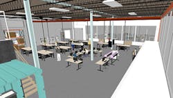 A conceptual view of lsquoFirstBuildrsquo the microfactory that GE will open this summer as a platform for a community of innovators to prototype iterate and refine existing GE products ndash and to express new designs into reality A conceptual view of lsquoFirstBuildrsquo the microfactory that GE will open this summer as a platform for a community of innovators to prototype iterate and refine existing GE products ndash and to express new designs into reality