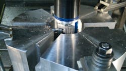 PMCColinet uses the customangle head on a Monarch VMC to produce keyways in the bore on oilfield pipe typically 6 inches in diameter and 12 inches long On one part PMC documented a savings of 184 hours in setup and machining time as the result of the head design supplied by Heimatec PMCColinet uses the customangle head on a Monarch VMC to produce keyways in the bore on oilfield pipe typically 6 inches in diameter and 12 inches long On one part PMC documented a savings of 184 hours in setup and machining time as the result of the head design supplied by Heimatec