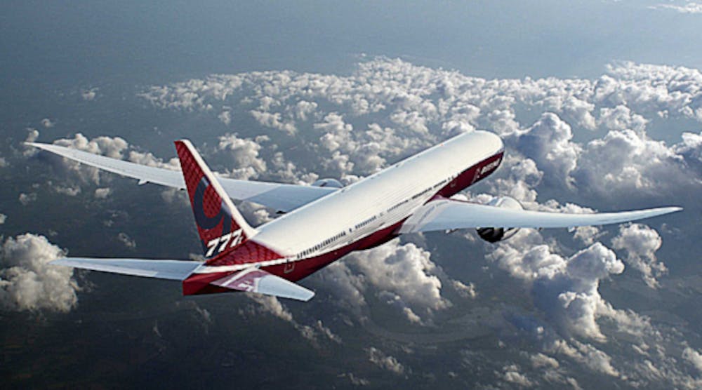 The new 777x is set to make its commercial debut in 2020, incorporating several technologies developed first for Boeing&rsquo;s 787 Dreamliner.
