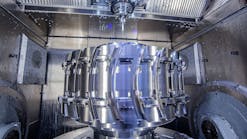 Advanced machining and automation are among the technologies implemented by Rolls-Royce at a new aerospace discs center, at Washington, Tyne and Wear in northeast England.