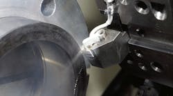 Air Products developed the Icefly technology it said will eliminate the need for standard machine coolants which overcomes the problem of fluid residue when cutting various materials Air Products developed the Icefly technology it said will eliminate the need for standard machine coolants which overcomes the problem of fluid residue when cutting various materials