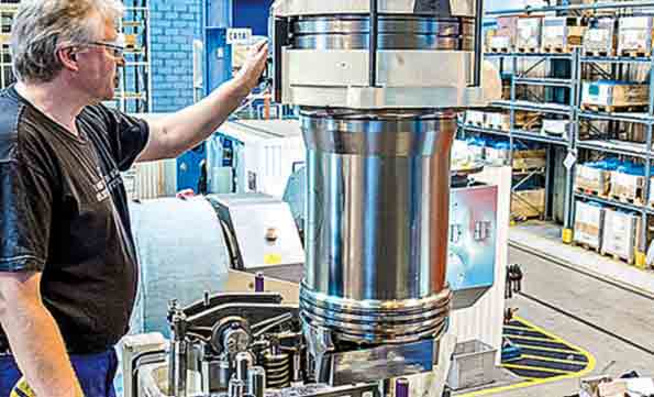 RollsRoyce indicated its new Bergen B3345 engines will have cylinder power units that can be removed and exchanged as complete units to reduced overhaul times