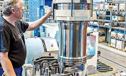 RollsRoyce indicated its new Bergen B3345 engines will have cylinder power units that can be removed and exchanged as complete units to reduced overhaul times RollsRoyce indicated its new Bergen B3345 engines will have cylinder power units that can be removed and exchanged as complete units to reduced overhaul times