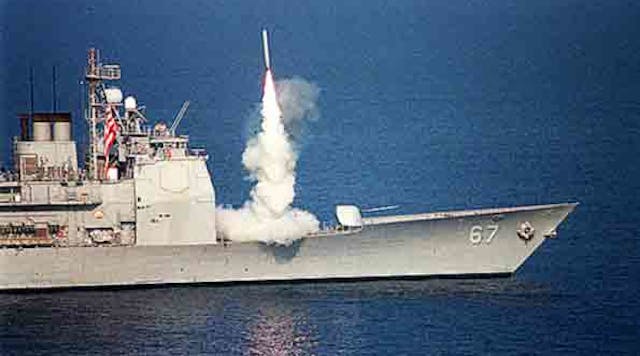 The Block IV is the current version of the Tomahawk long-range missile, in use since 2008, and lately updated with new guidance software functions.