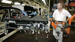 Honda of Canada Manufacturing in Alliston, Ont., produces Honda Civic sedans and Honda CR-V sport utility vehicles at a combined rate of 390,000 units annually.