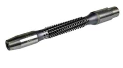 A Saacke carbide worm-wheel hobbing cutter. A Saacke carbide worm-wheel hobbing cutter.