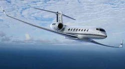 The Gulfstream G650 is a twin-engine business jet produced by Gulfstream Aerospace, with wings produced by Spirit AeroSystems in composite materials.