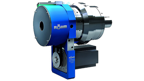 Roumlhmrsquos eQUIPMENT clamping tools for turning and milling machines are actuated electromechanically so they require energy only ldquoon demandrdquo during clamping and disengaging actions The machine control electrically manages clamping forces and strokes optimally adjusting them to save time and expedite processing of delicate workpieces Forces can be adjusted during an operation too