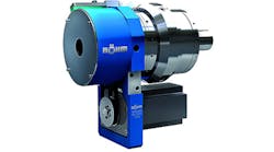 Röhm’s e-QUIPMENT clamping tools for turning and milling machines are actuated electro-mechanically, so they require energy only “on demand” during clamping and disengaging actions. The machine control electrically manages clamping forces and strokes, optimally adjusting them to save time and expedite processing of delicate workpieces. Forces can be adjusted during an operation, too. Röhm’s e-QUIPMENT clamping tools for turning and milling machines are actuated electro-mechanically, so they require energy only “on demand” during clamping and disengaging actions. The machine control electrically manages clamping forces and strokes, optimally adjusting them to save time and expedite processing of delicate workpieces. Forces can be adjusted during an operation, too.